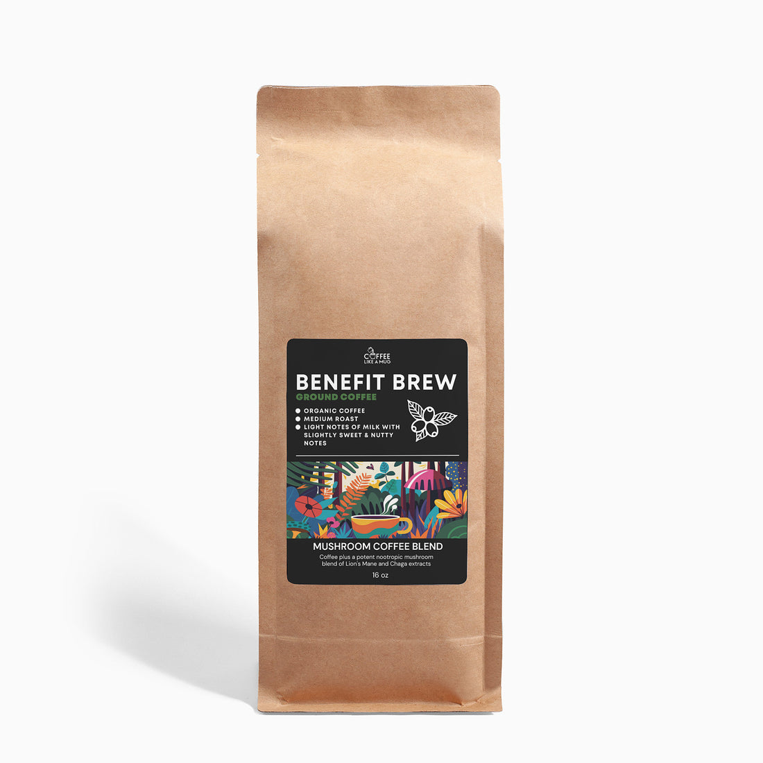 BENEFIT BREW MUSHROOM COFFEE (Large)